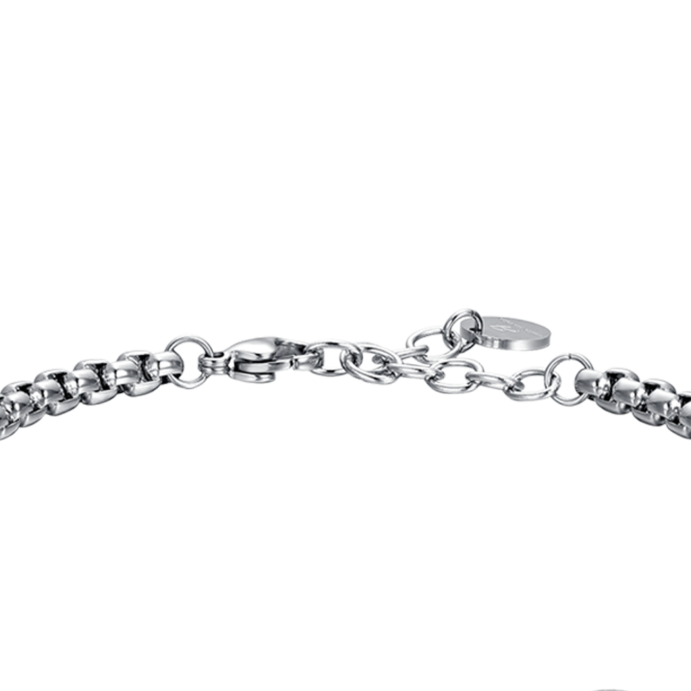 PULSERA DE ACERO PARA HOMBRE SIGNO ASTROLOGICO CAPRICORNIO PLACA