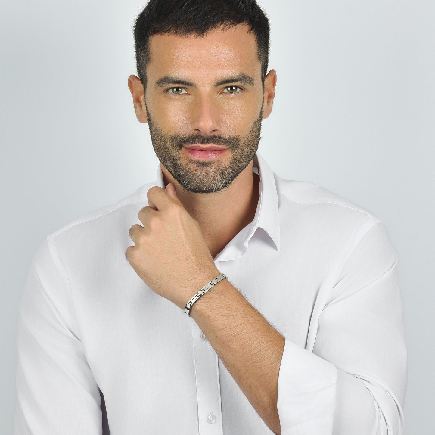 BRAZALETE DE ACERO PARA HOMBRE