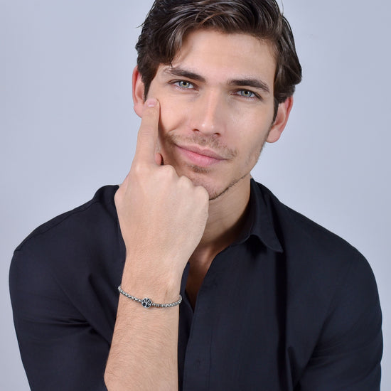 PULSERA MAN STEEL TREE OF LIFE