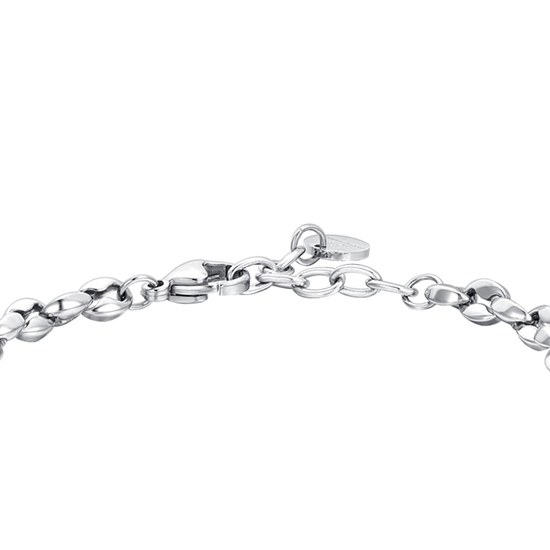Subir imagen a la galería PULSERA ANCHOR DE ACERO Y CRISTAL NEGRO PARA HOMBRE
