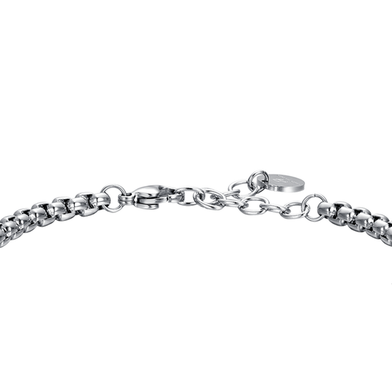 ANCLA DE ACERO PARA HOMBRE IP BRAZALETE NEGRO