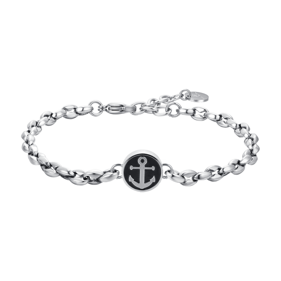 PULSERA DE ACERO PARA HOMBRE CON ANCLA