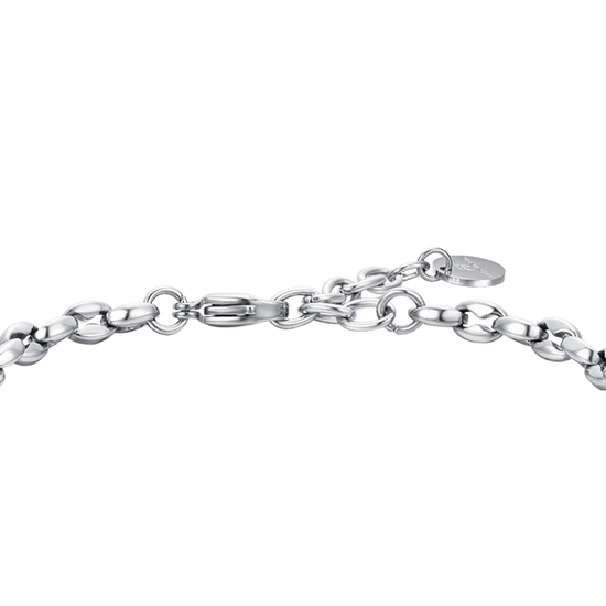 BRAZALETE DE ACERO PARA HOMBRE CON ROSA DE LOS VIENTOS