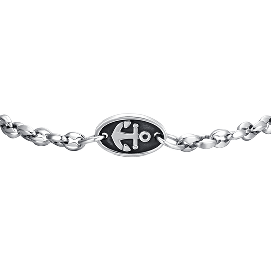 PULSERA DE ACERO PARA HOMBRE CON ANCLA