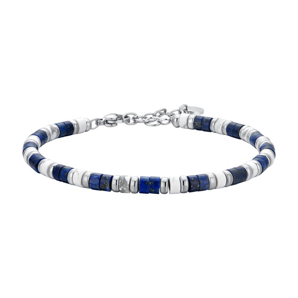 LAPIS STONES PULSERA DE ACERO PARA HOMBRE