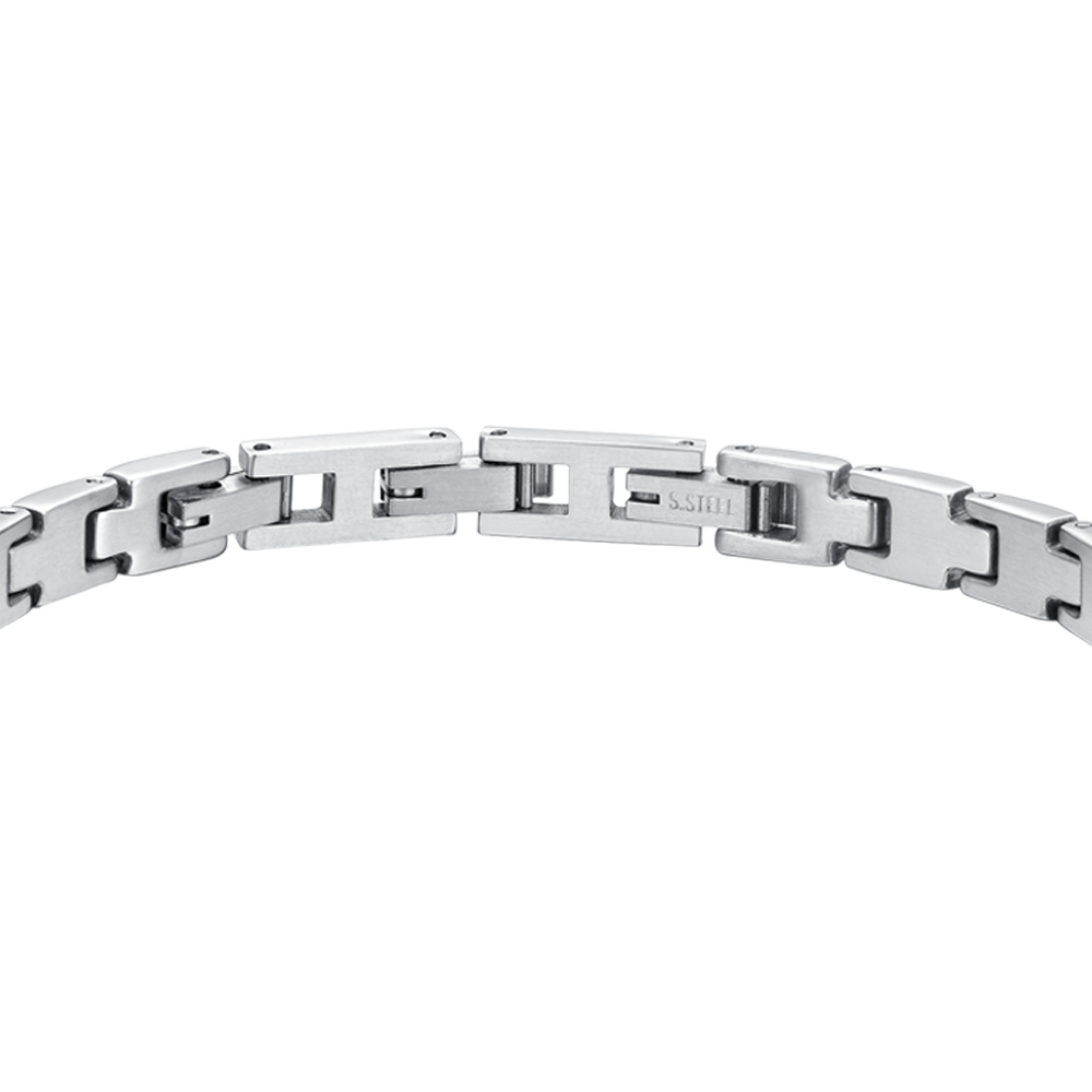 ANCLA DE ACERO PARA HOMBRE IP BRAZALETE NEGRO