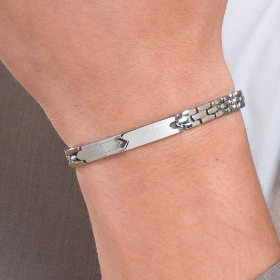 BRAZALETE DE ACERO PARA HOMBRE