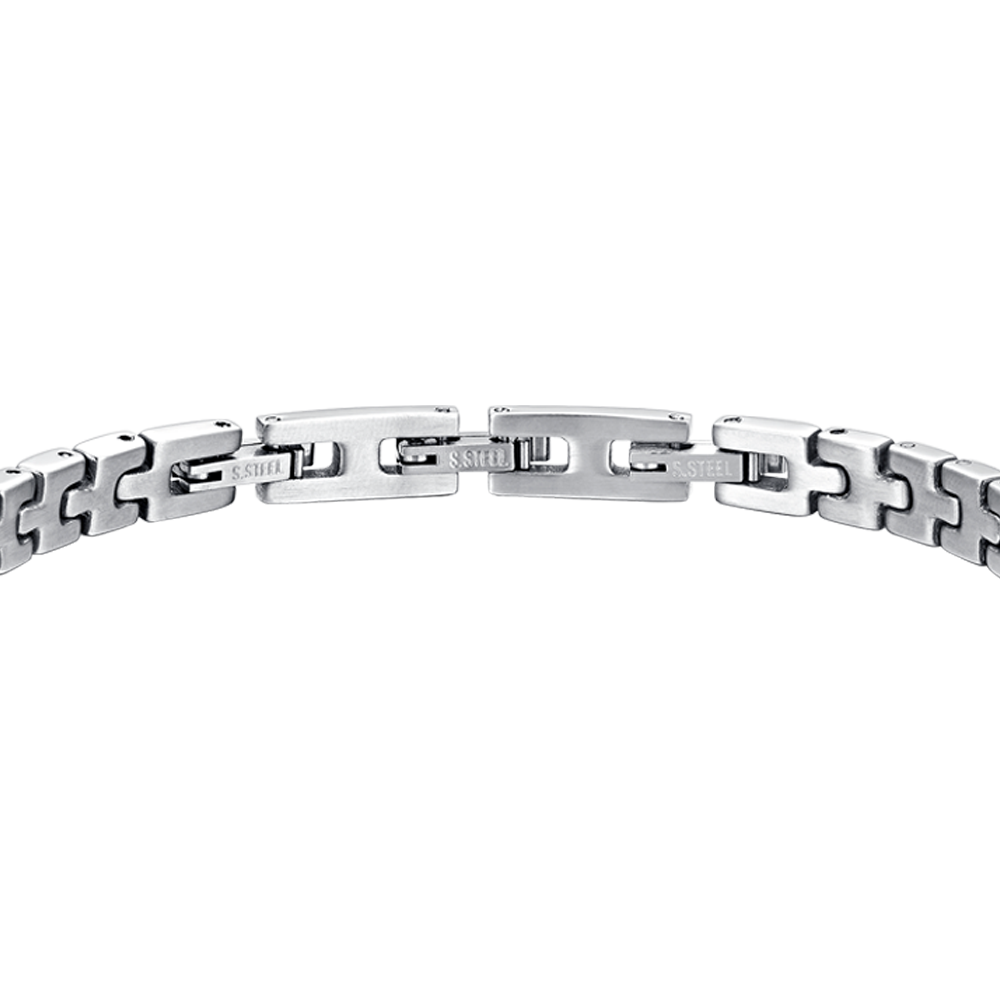 BRAZALETE DE ACERO IP ELEMENT NEGRO PARA HOMBRE