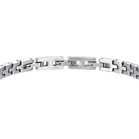 BRAZALETE DE ACERO IP ELEMENT NEGRO PARA HOMBRE