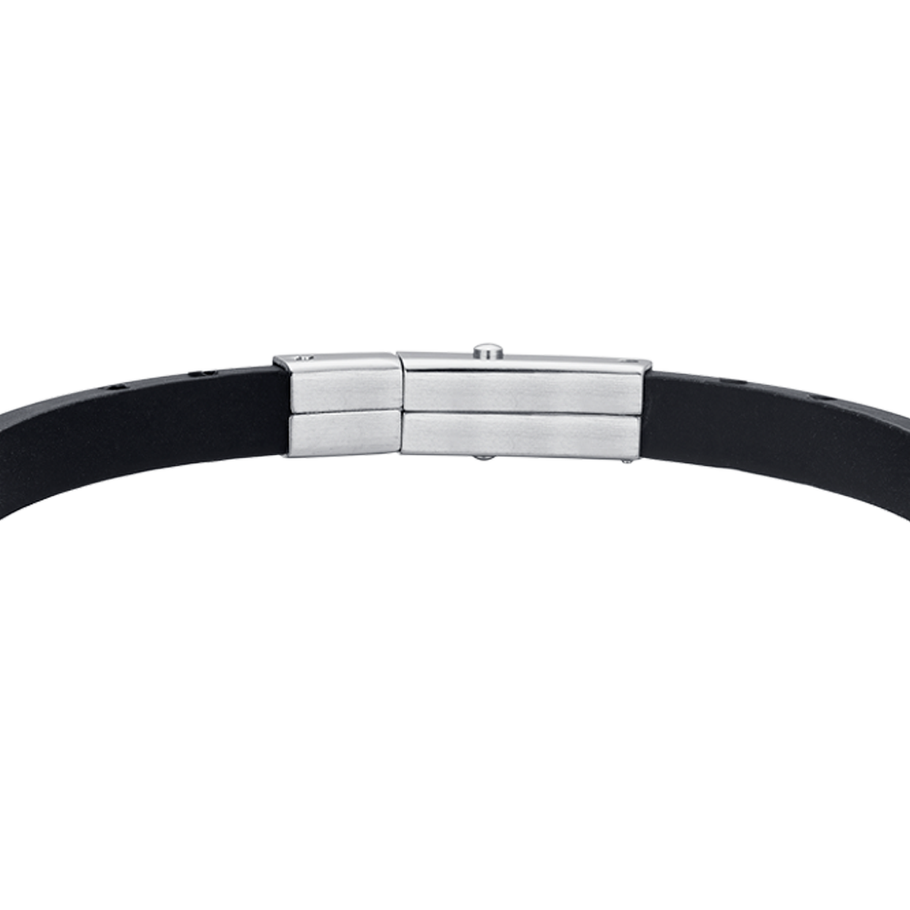 PULSERA DE SILICONA PARA HOMBRE CON ANCLA