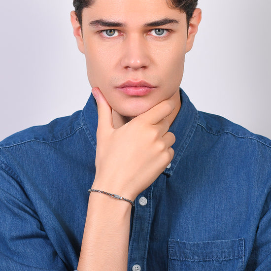 BRAZALETE DE ACERO PARA HOMBRE