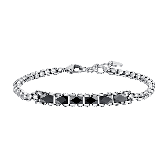 BRAZALETE DE ACERO PARA HOMBRE ELEMENTOS CENTRALES