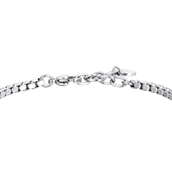 CRUZ E IP BRAZALETE DE ACERO ORO ROSA PARA HOMBRE