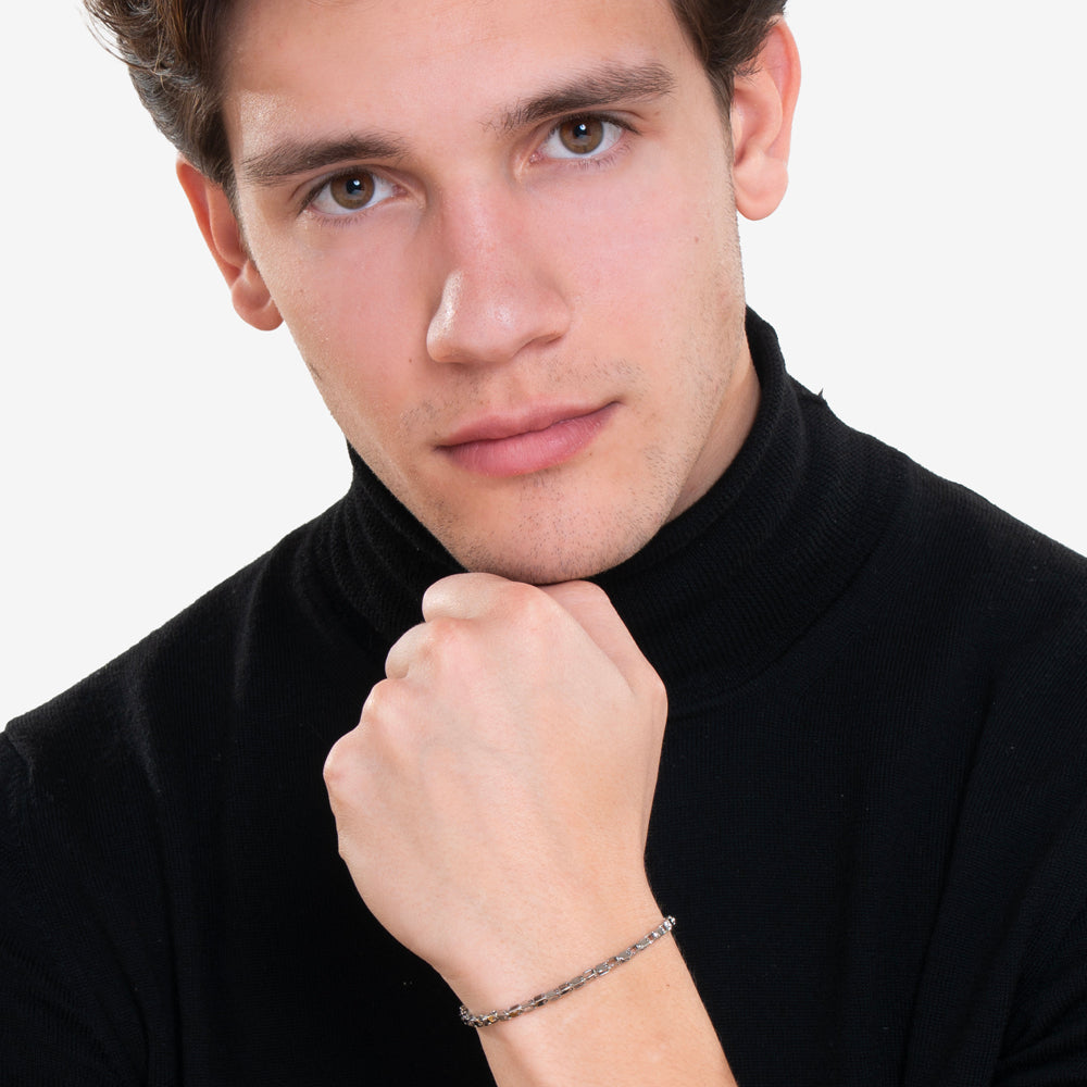 BRAZALETE DE ACERO PARA HOMBRE