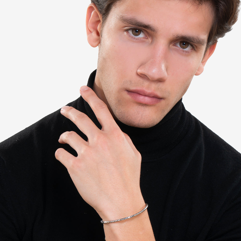 BRAZALETE DE ACERO PARA HOMBRE