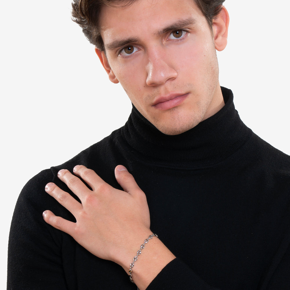 BRAZALETE DE ACERO PARA HOMBRE