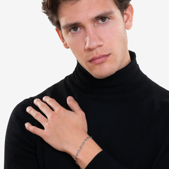 BRAZALETE DE ACERO PARA HOMBRE