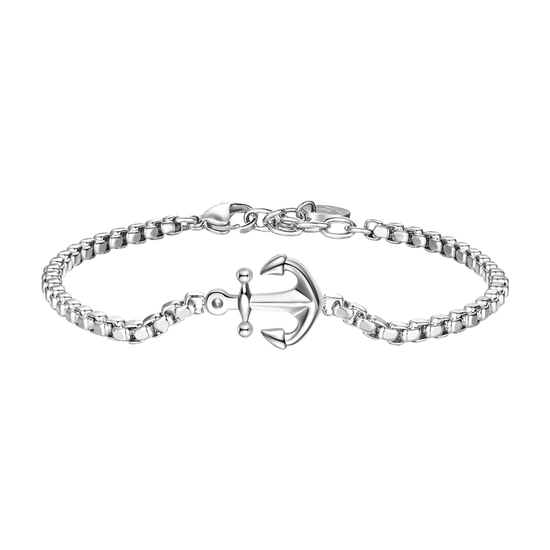 PULSERA DE ACERO PARA HOMBRE CON ANCLA