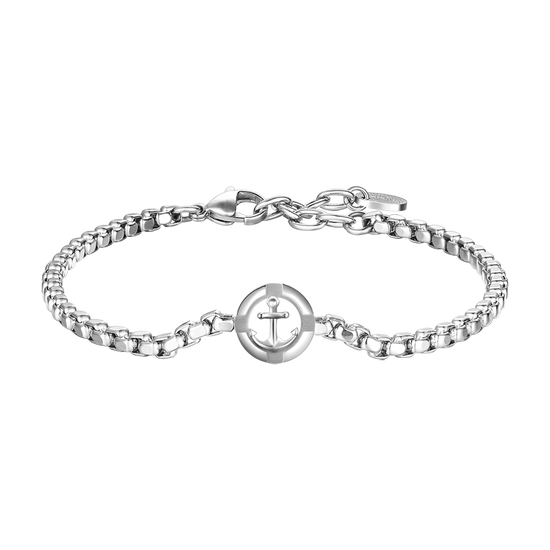 PULSERA DE ACERO PARA HOMBRE CON ANCLA
