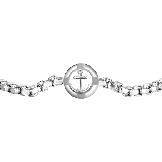 PULSERA DE ACERO PARA HOMBRE CON ANCLA