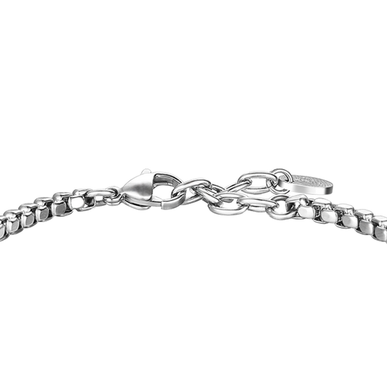 BRAZALETE DE ACERO PARA HOMBRE CON ROSA DE LOS VIENTOS