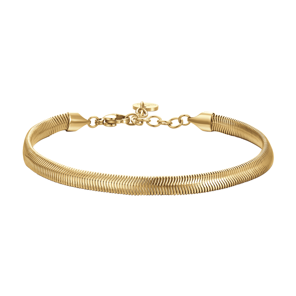 BRAZALETE DE HOMBRE IP ORO ACERO