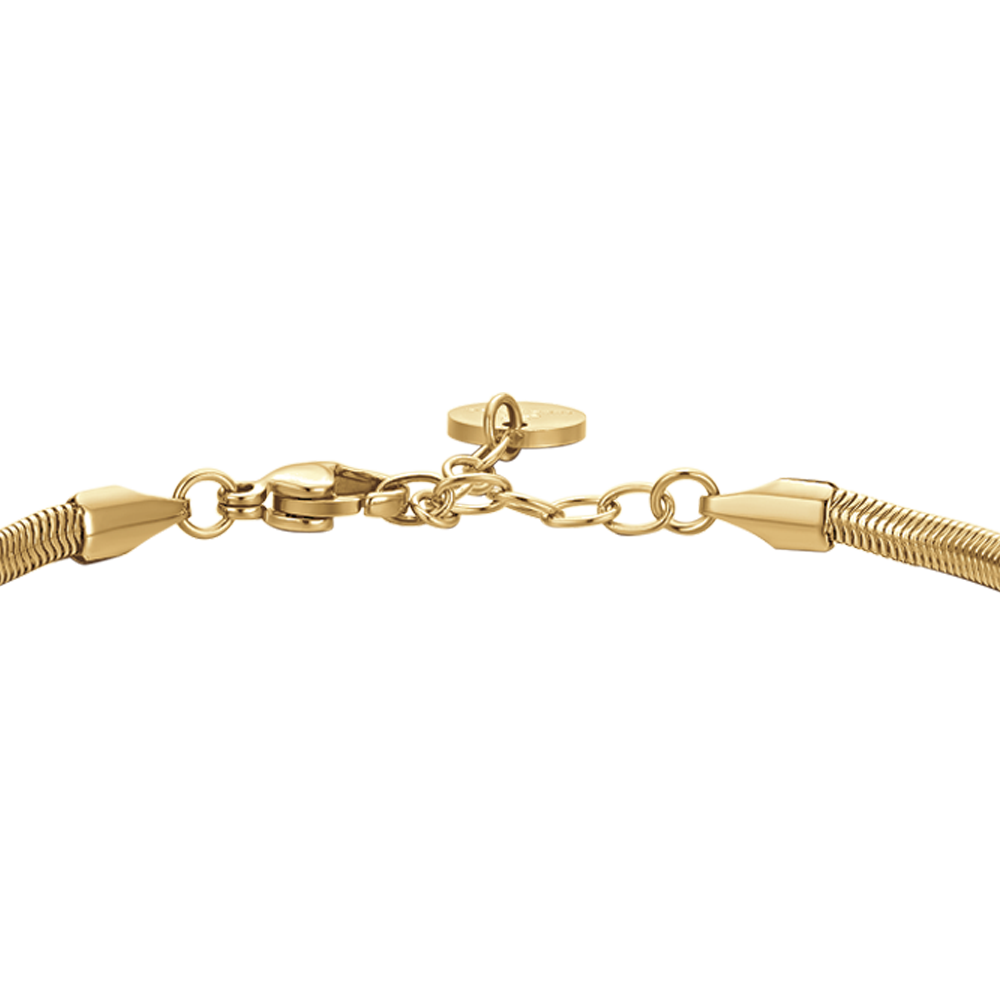 BRACCIALE UOMO IN ACCIAIO  IP GOLD