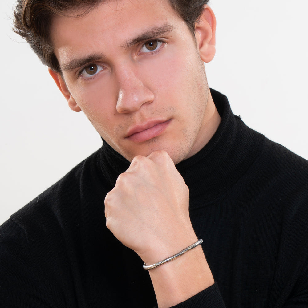 BRAZALETE DE ACERO PARA HOMBRE