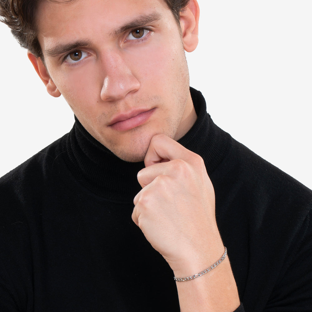 BRAZALETE DE ACERO PARA HOMBRE