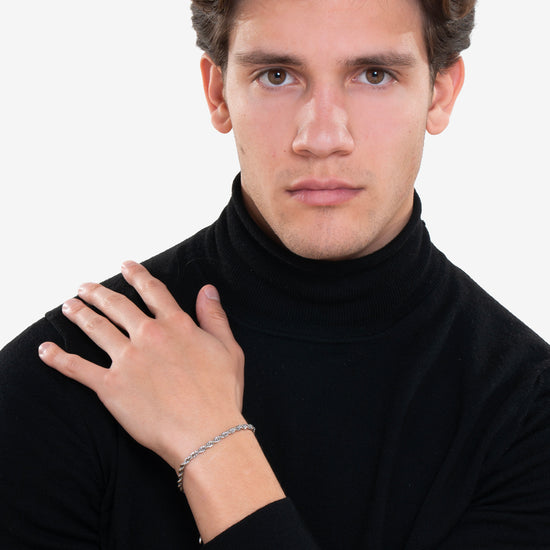 BRAZALETE DE ACERO PARA HOMBRE