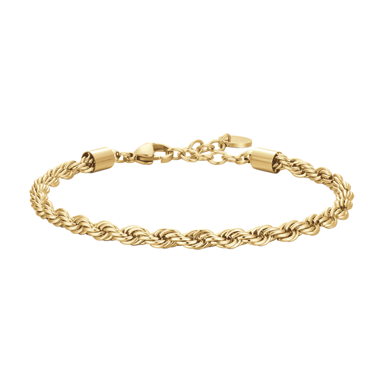 BRAZALETE DE HOMBRE IP ORO ACERO