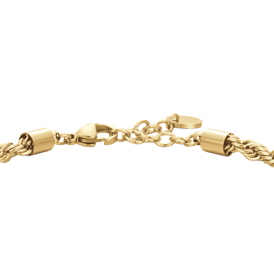 BRAZALETE DE HOMBRE IP ORO ACERO