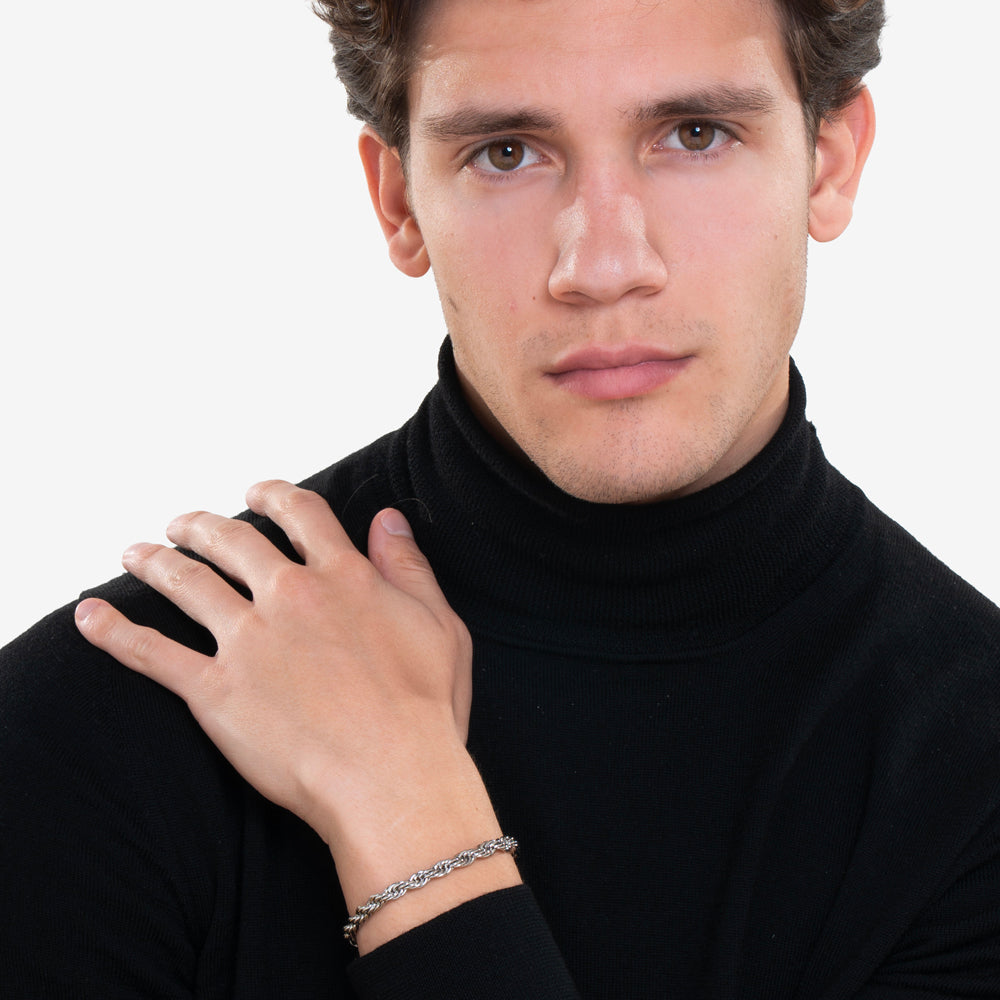 BRAZALETE DE ACERO PARA HOMBRE