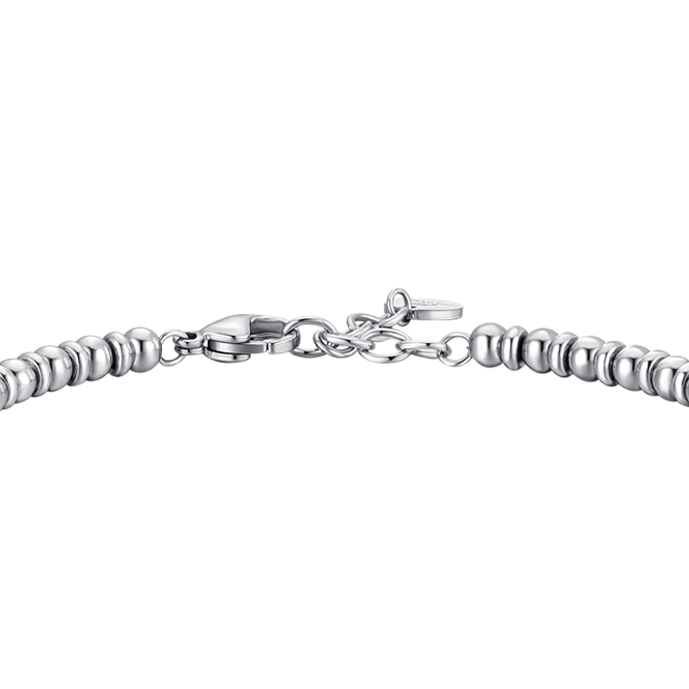 BRACCIALE UOMO IN ACCIAIO CON ELEMENTI IN ACCIAIO CON EFFETTO VINTAGE