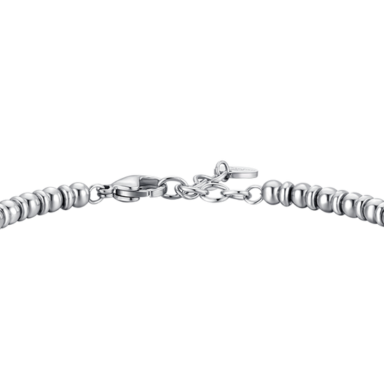 BRACCIALE UOMO IN ACCIAIO CON ELEMENTI IN ACCIAIO CON EFFETTO VINTAGE