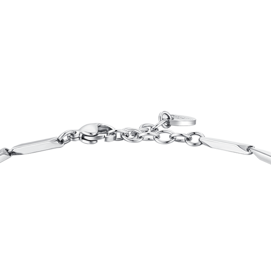 PULSERA DE ACERO PARA HOMBRE CON PIEDRAS DE TURQUESA