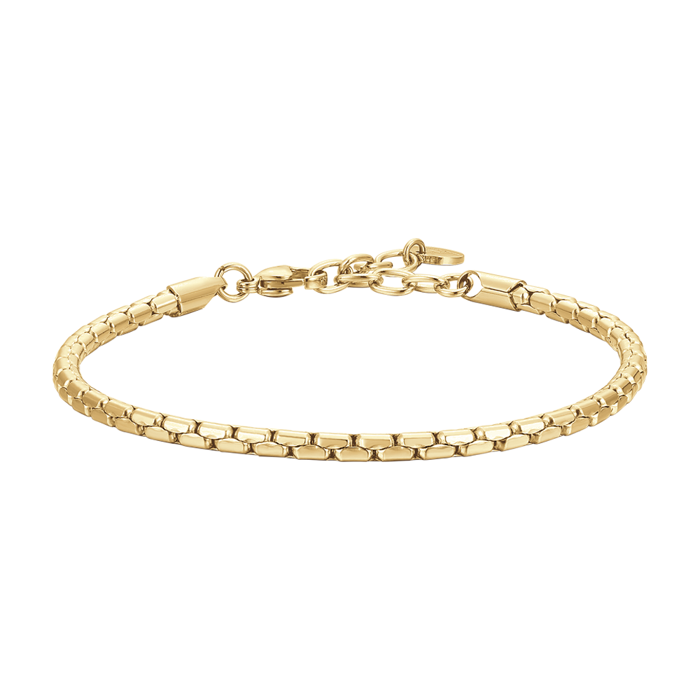 BRAZALETE DE HOMBRE IP ORO ACERO