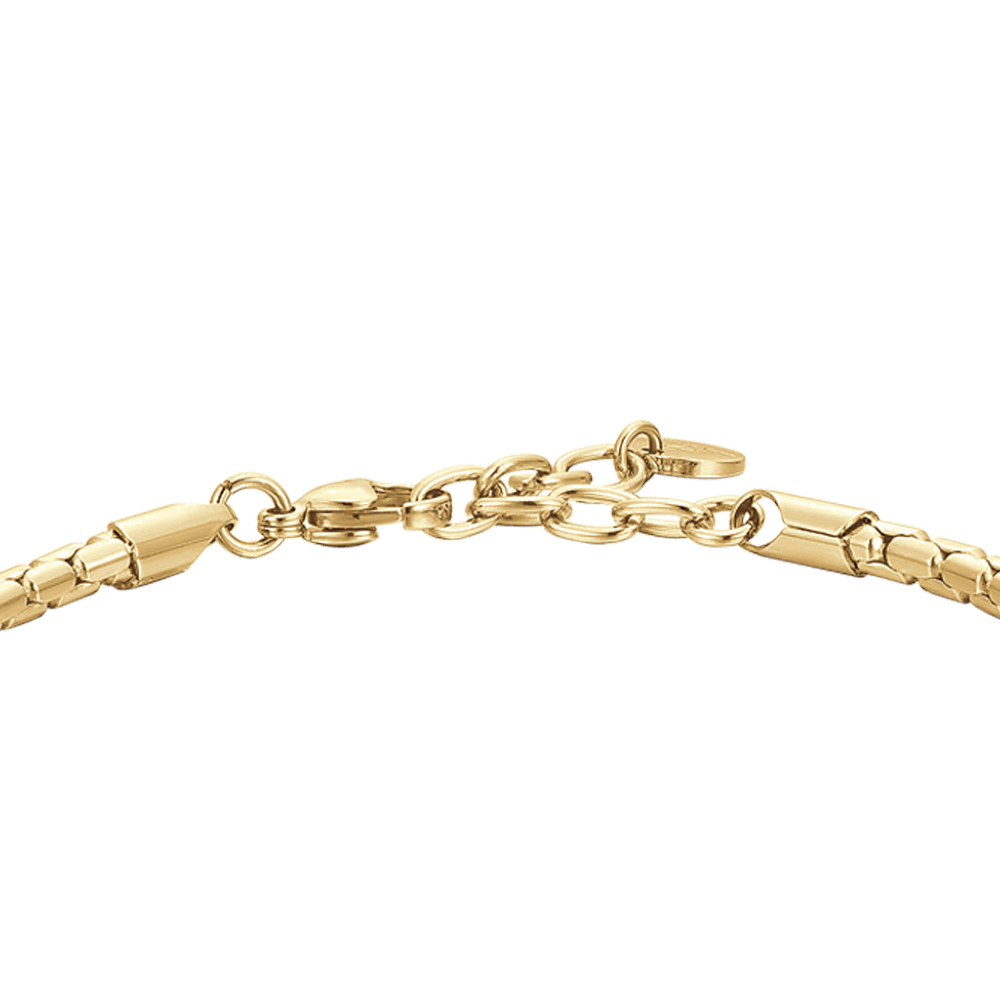 BRAZALETE DE HOMBRE IP ORO ACERO