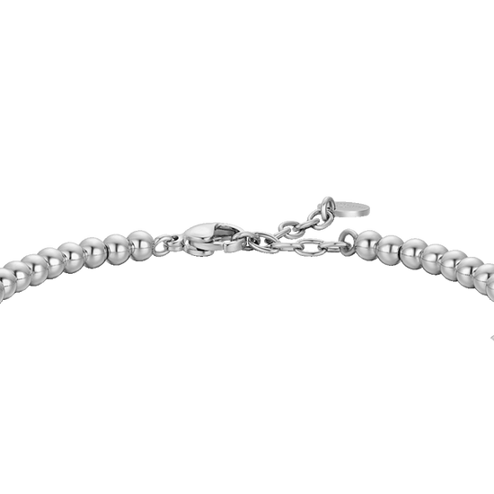 BRACCIALE UOMO IN ACCIAIO CON ELEMENTI IN EMATITE BLU