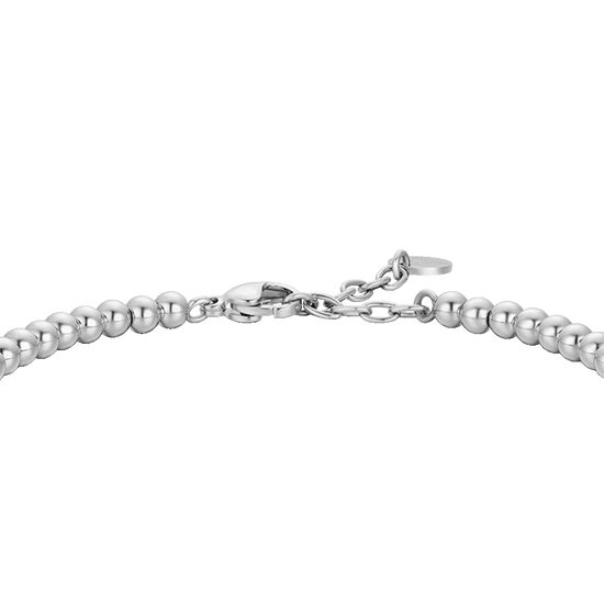 BRACCIALE UOMO IN ACCIAIO CON ELEMENTI IN EMATITE GRIGIA