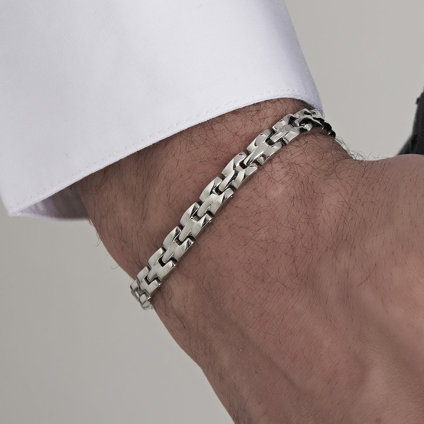 BRAZALETE DE ACERO PARA HOMBRE