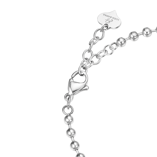 PULSERA DE ACERO CON COLGANTE METÁLICO "ERES MI PRINCESA