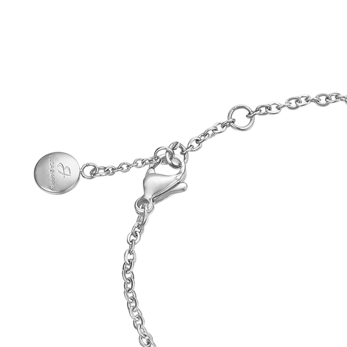 PULSERA DE ACERO PARA MUJER CON MARIPOSA Y CRISTALES