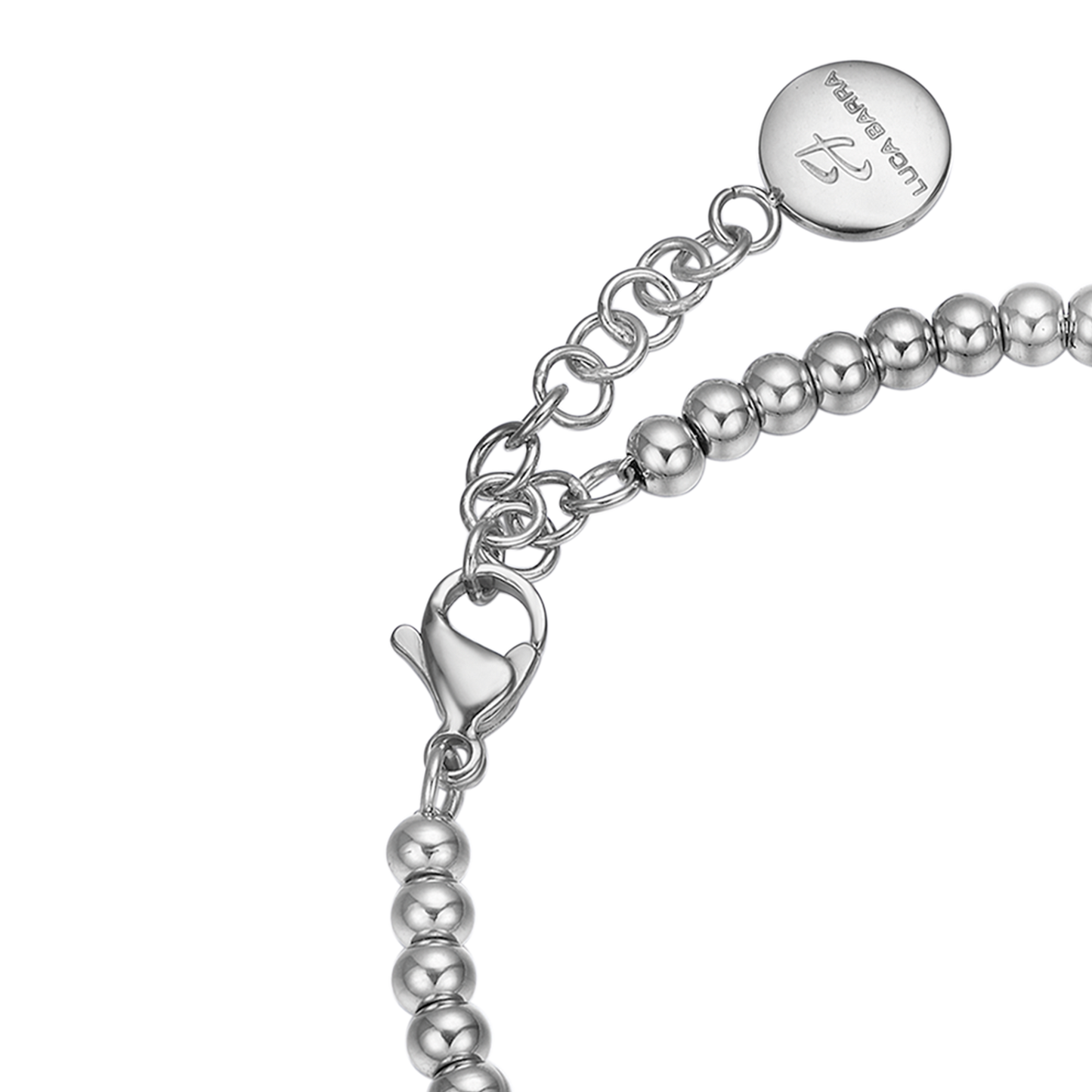 PULSERA DE ACERO "DONDE LA VIDA COMIENZA Y EL AMOR NUNCA TERMINA