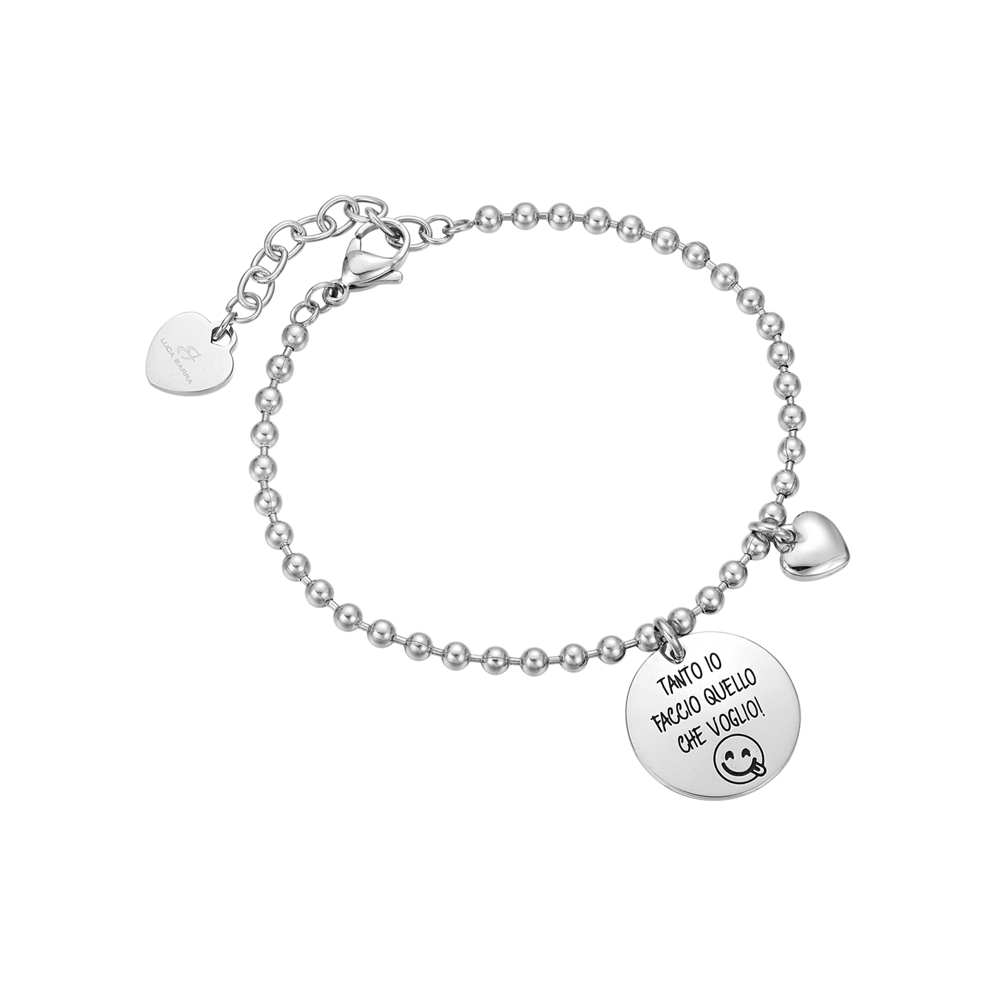 PULSERA CON INSCRIPCIÓN "HAGO LO QUE QUIERO
