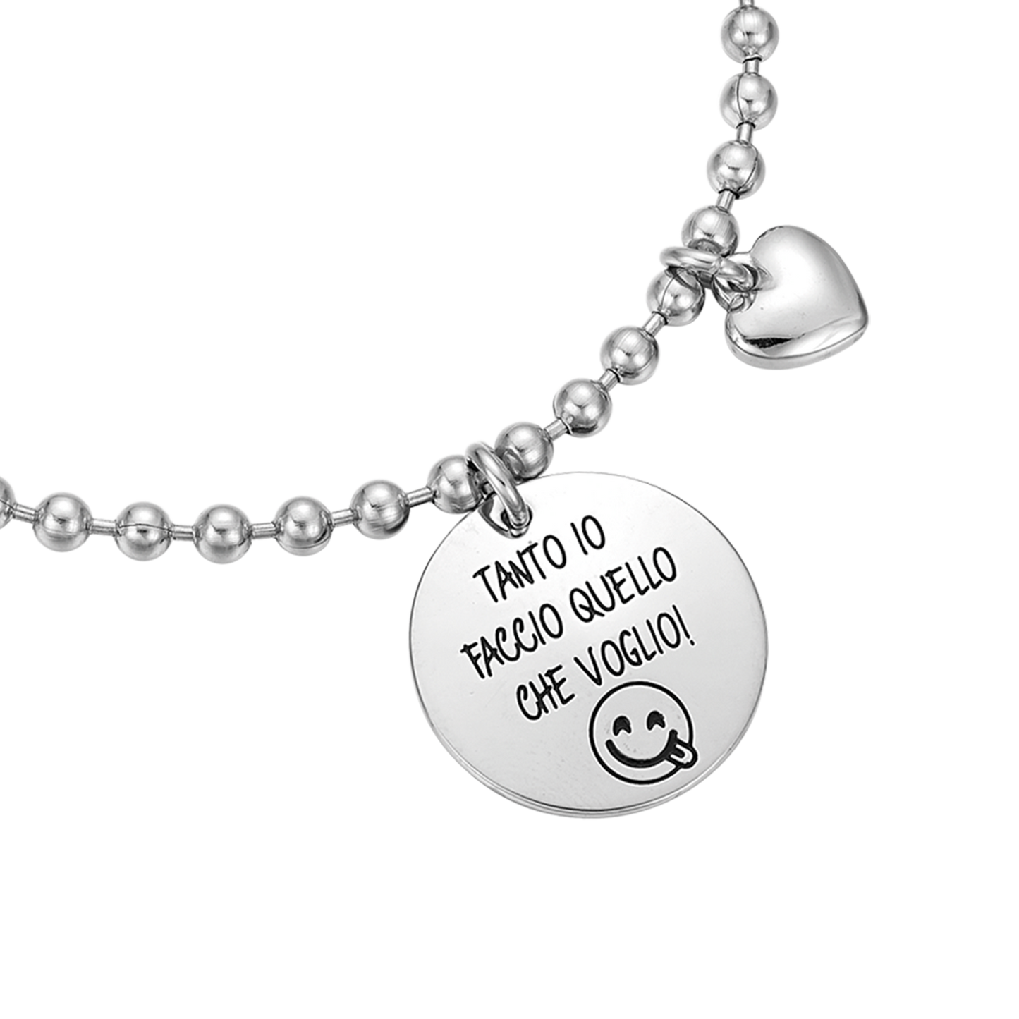 PULSERA CON INSCRIPCIÓN "HAGO LO QUE QUIERO