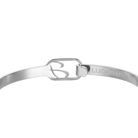 PULSERA RÍGIDA DE ACERO "NO TE DEJES ROBAR LA ESPERANZA