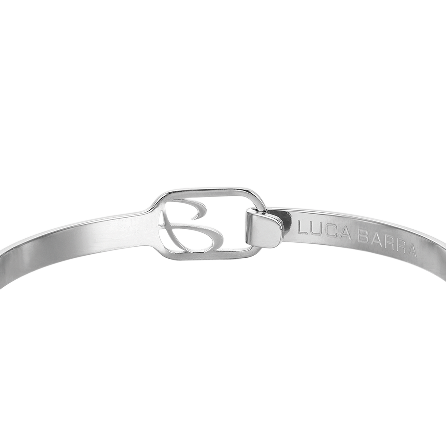 PULSERA RÍGIDA DE ACERO "NO TE DEJES ROBAR LA ESPERANZA