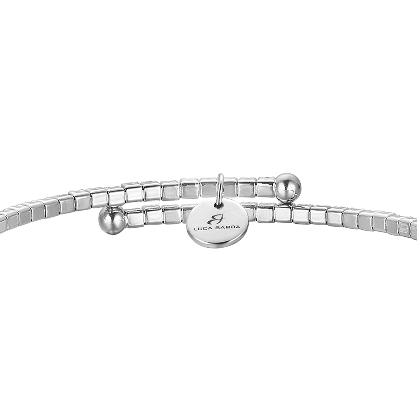 PULSERA DE METAL CON CRISTALES ROSA OSCURO