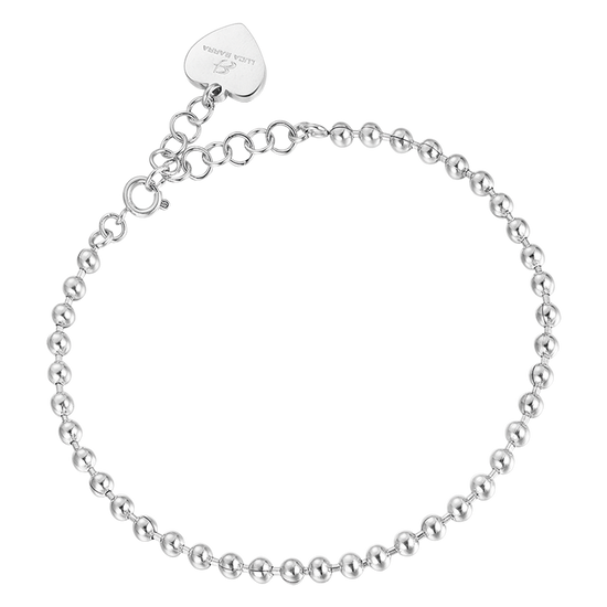 PULSERA DE ACERO PALLADA PARA MUJER Luca Barra